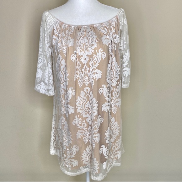 Honey Punch Dresses & Skirts - Honey Punch Lace Dress - Medium